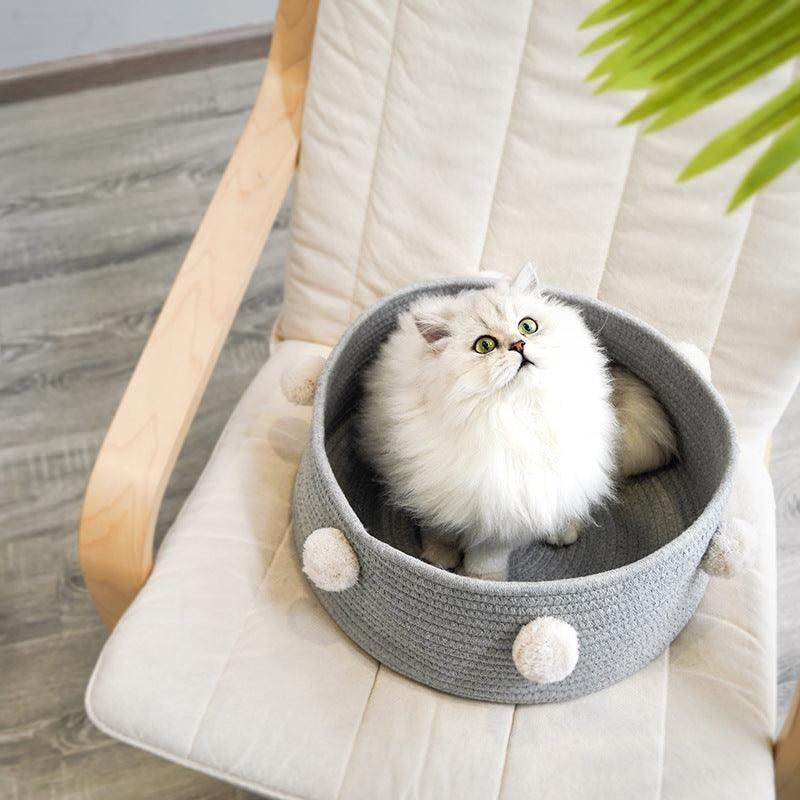 Cama Caxemira para Gatos e Cachorros Pequeno - Imperial Shop