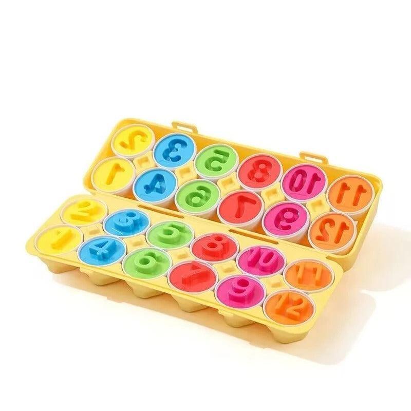 Brinquedos Educativos, Baby Eggs Montessori Cores, Formas - Imperial Shop