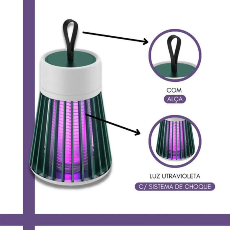 Luminária Led USB Mosquito - Repelente